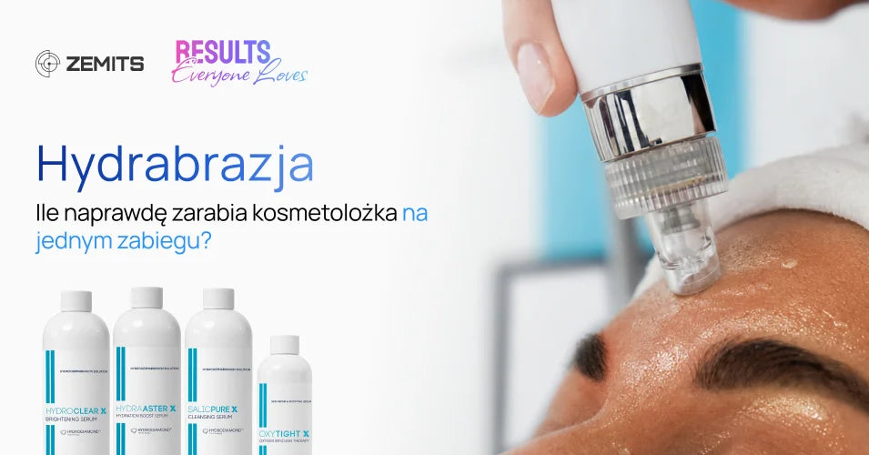 Hydrabrazja — jak kosmetolodzy zarabiają od 250 zł na jednym zabiegu
