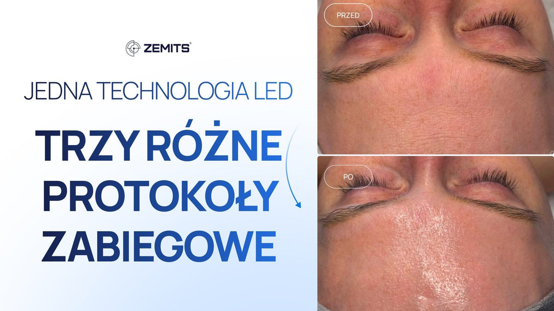 Jedna technologia LED, trzy różne protokoły zabiegowe