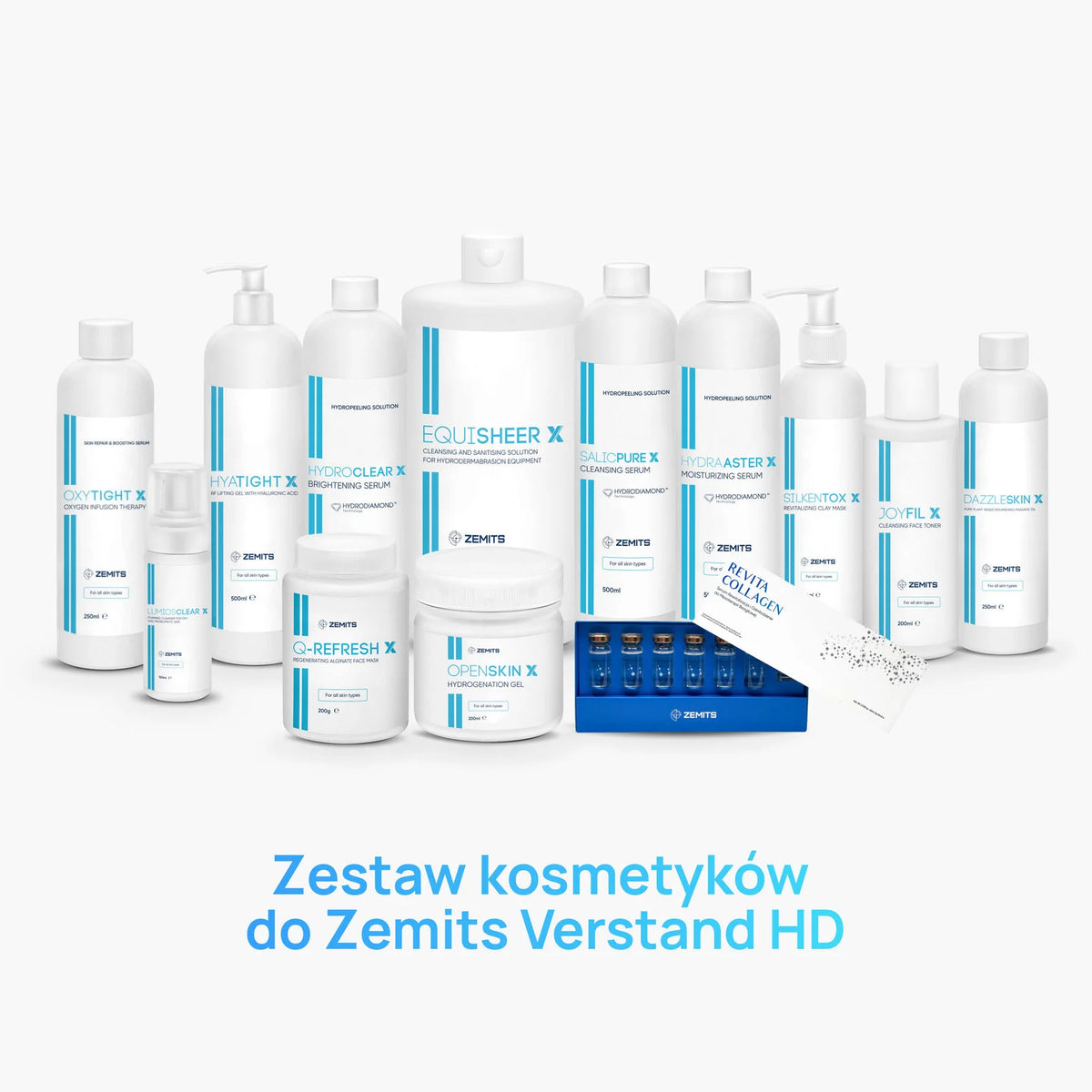 Zestaw kosmetyków do Zemits Verstand HD