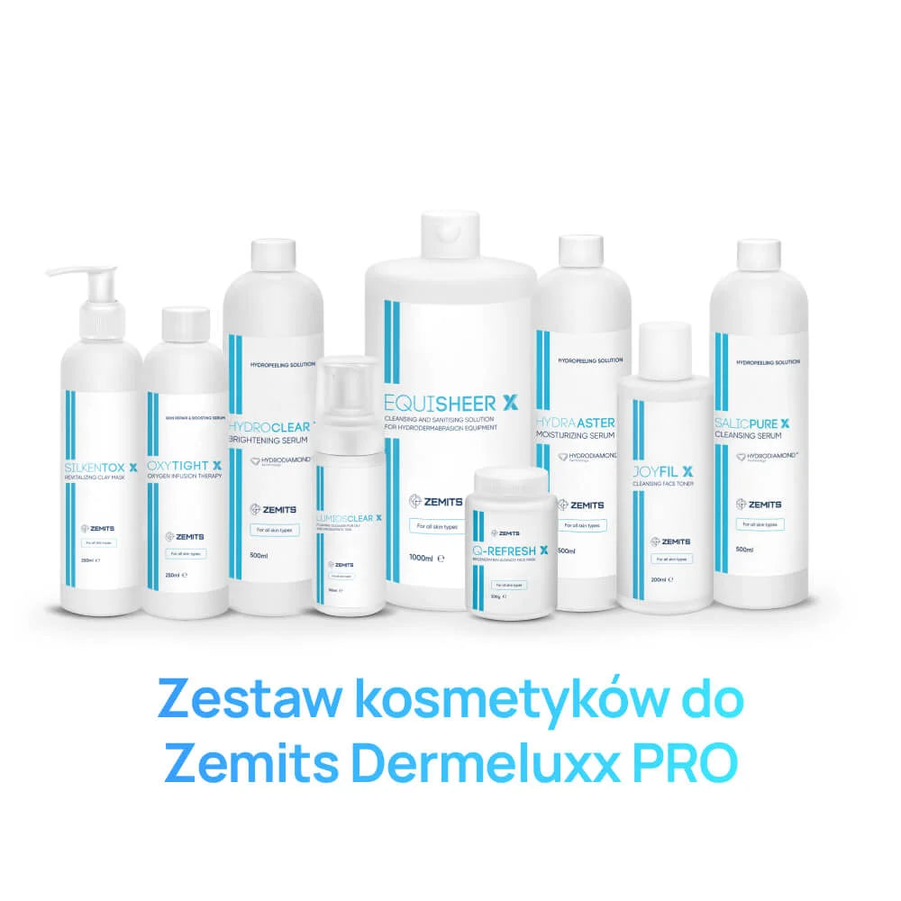 Zestaw kosmetyków do Zemits DermeLuxx Pro
