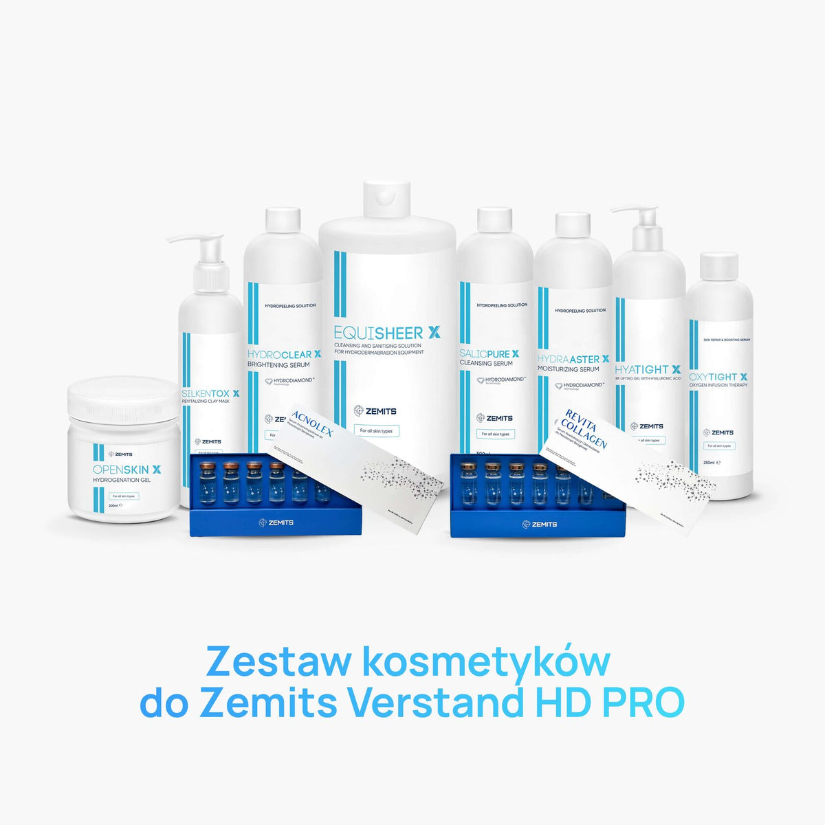 Zestaw kosmetyków do Zemits Verstand HD Pro